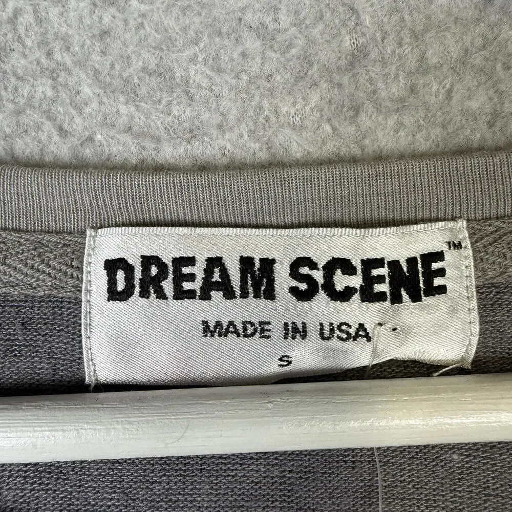Brand New Dream Scene Women's Size Small Gray Recycling is Sexy Sweater USA